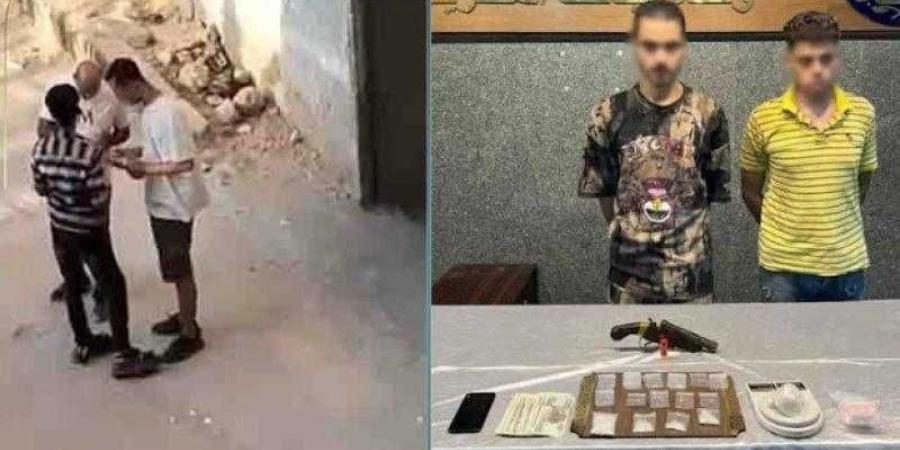 كشف ملابسات فيديو يتضمن قيام شخصين ببيع المواد المخدرة بالقاهرة - هرم مصر