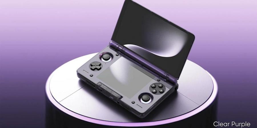 Ayn تكشف عن جهاز ألعاب ثنائى الشاشة مستوحى من Nintendo DS باللون البنفسجى - هرم مصر