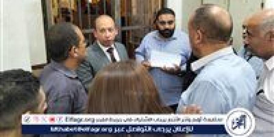 عميد كلية طب قصر العيني بجامعة القاهرة يتفقد تطوير قسم (5) - هرم مصر