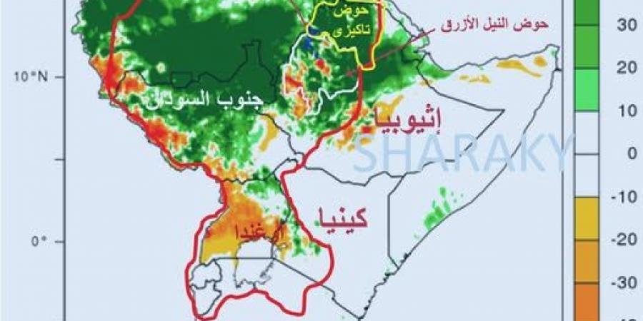 خبير يكشف تأثير انخفاض مستويات الأمطار على حوض النيل الأزرق - هرم مصر