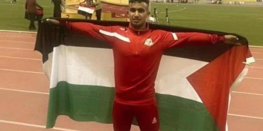 استشهاد العداء الفلسطيني علام عبد الله العمور جنوب خان يونس - هرم مصر