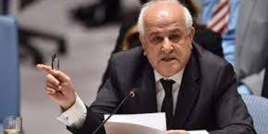 مندوب فلسطين: على مجلس الأمن تحمل مسؤوليته وإنقاذ الأرواح والتدخل لحل النزاع - هرم مصر