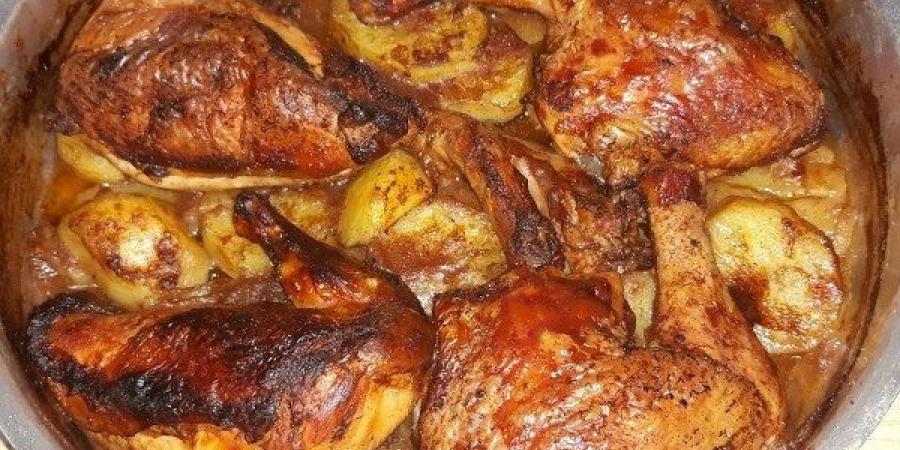 طريقة عمل فراخ بالبصل - هرم مصر
