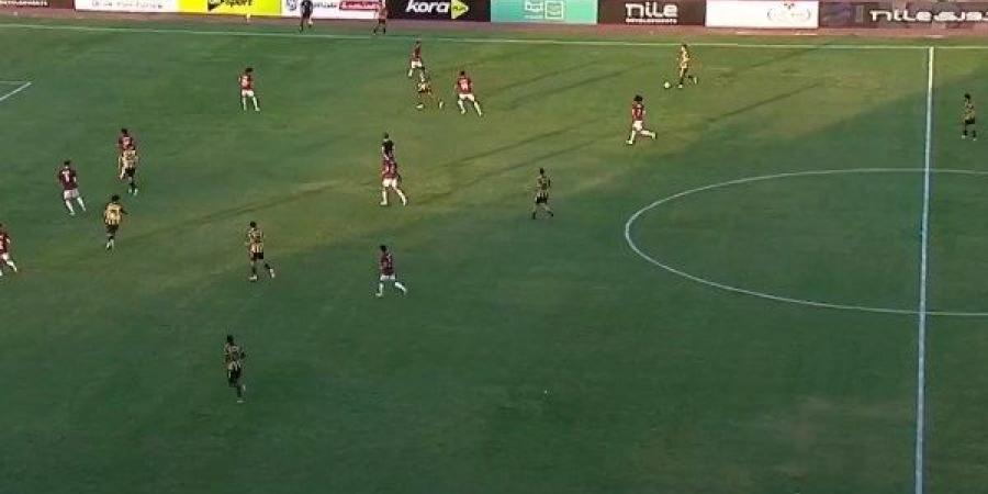 سيراميكا كليوباترا يتقدم على المقاولون العرب بهدف السولية بالشوط الأول - هرم مصر