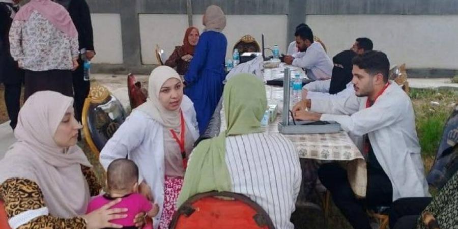 تقديم خدمات طبية لـ 1100 مواطن في قافلة متعددة التخصصات بالبحيرة - هرم مصر