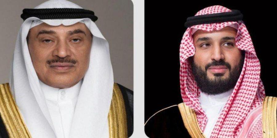 الأمير محمد بن سلمان يعزي ولي عهد الكويت - هرم مصر