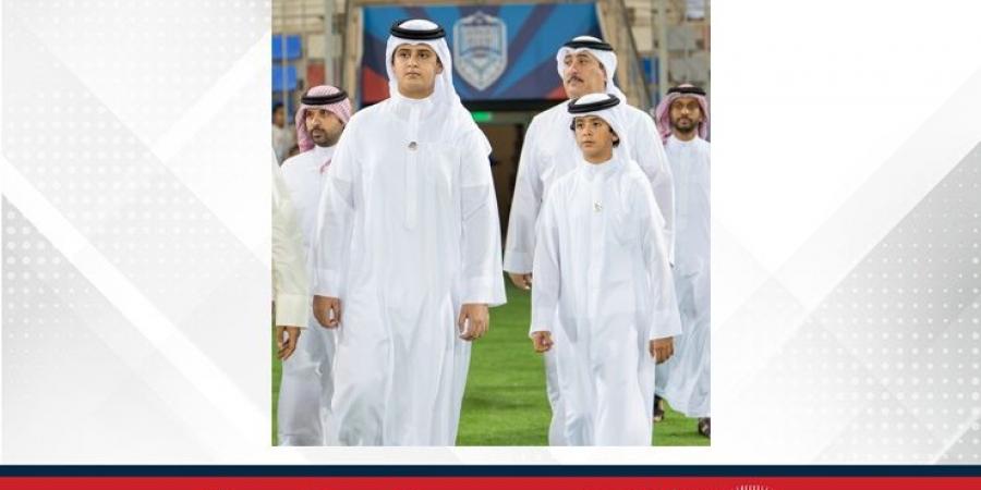 سموهما توجا الخالدية باللقب .. فيصل بن خالد وعبدالله بن خالد يشهدان نهائي كأس السوبر البحريني - هرم مصر