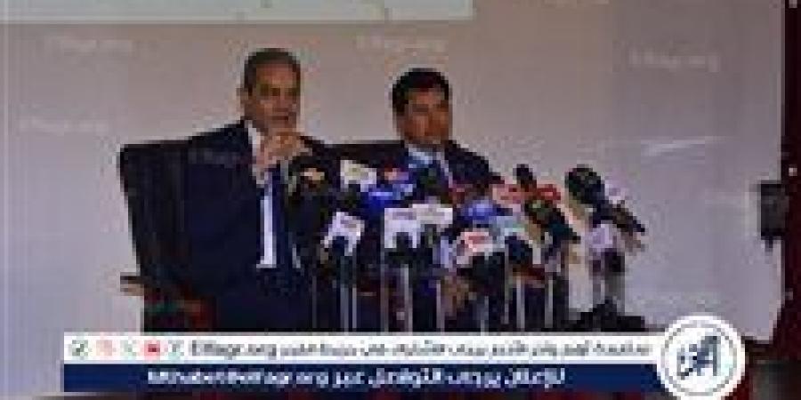 "صبحي" و"سعده" يقدمان نموذجًا للعمل المؤسسي في المؤتمر الإعلامي لقانون الرياضة الجديد - هرم مصر