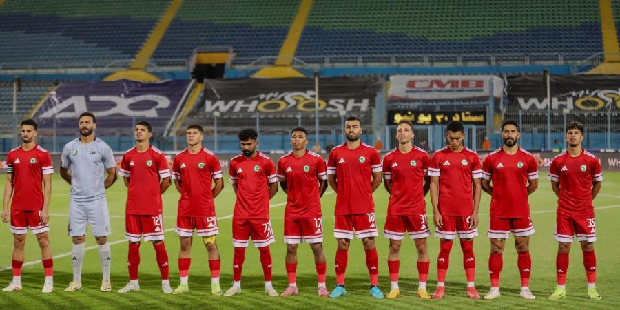 مودرن سبورت يتقدم على حرس الحدود في الشوط الأول - هرم مصر