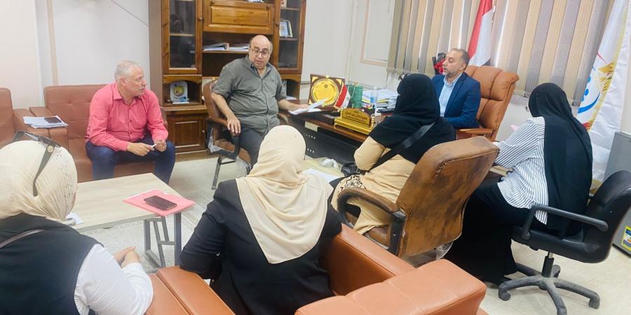 عبد العال يجتمع بإدارة الصيدلة لوضع خطة عمل تطويرالخدمات الدوائية - هرم مصر