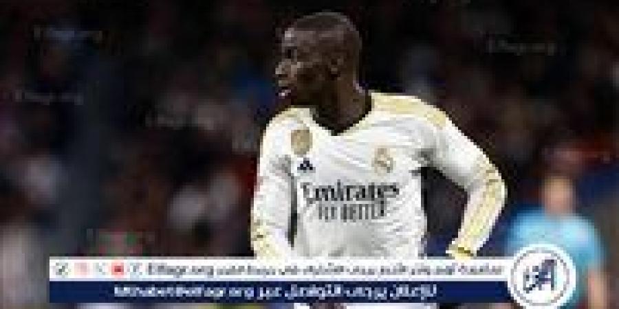 ميندي يثير القلق في ريال مدريد.. واللاعب بلا موعد محدد للعودة - هرم مصر