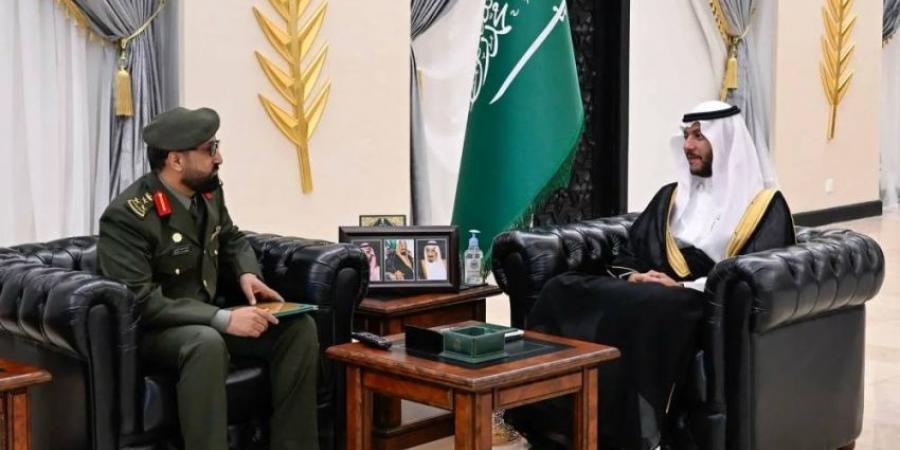 محافظ الطائف يستقبل مدير جوازات المحافظة والمطار - هرم مصر