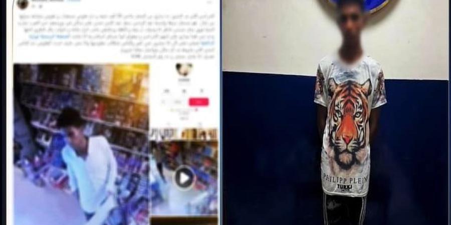 الفيسبوك فضحه.. ضبط بطل فيديو سرقة مبلغ مالي من محل بـ بورسعيد - هرم مصر