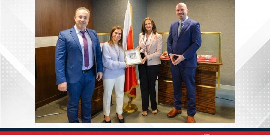 "دانات" يستضيف القائم بأعمال سفارة الجمهورية اللبنانية لدى مملكة البحرين - هرم مصر