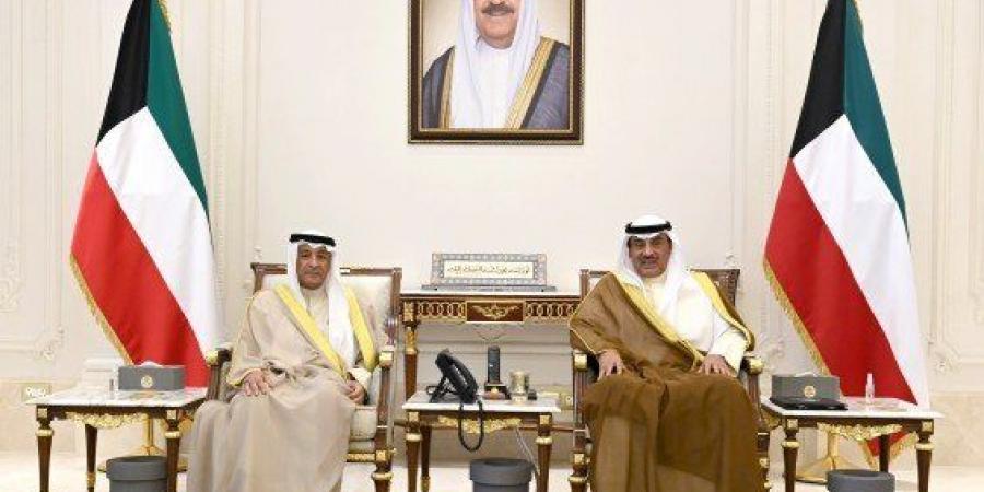 ولي العهد الكويتي يستقبل الأمين العام لمجلس التعاون لدول الخليج العربية - هرم مصر