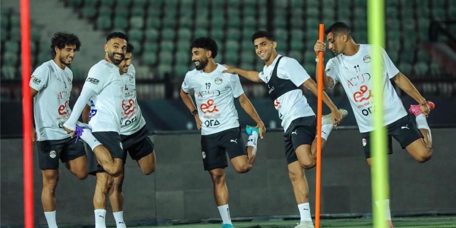 محمد صلاح يشارك في مران منتخب مصر استعدادًا لمواجهة إثيوبيا - هرم مصر