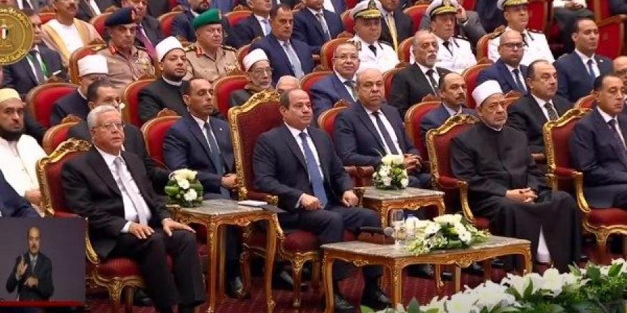 منشوووور .....بث مباشر.. الرئيس السيسي يشهد احتفال الأوقاف بالمولد النبوي - هرم مصر