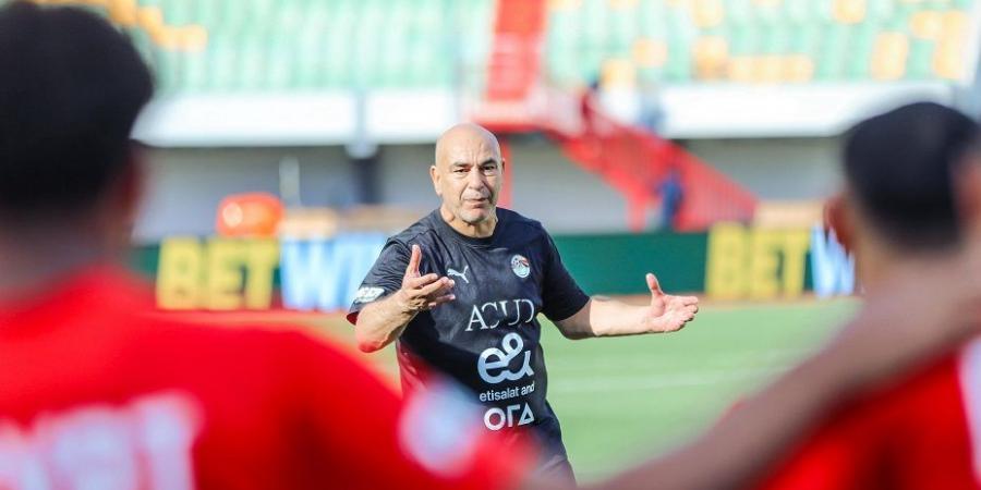منتخب مصر يختتم تدريباته لمواجهة بوركينا فاسو غدا - هرم مصر