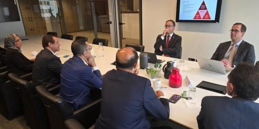 وزير الاستثمار  يلتقي مسئولي الشركة البلجيكية للاستثمار في الدول النامية - هرم مصر