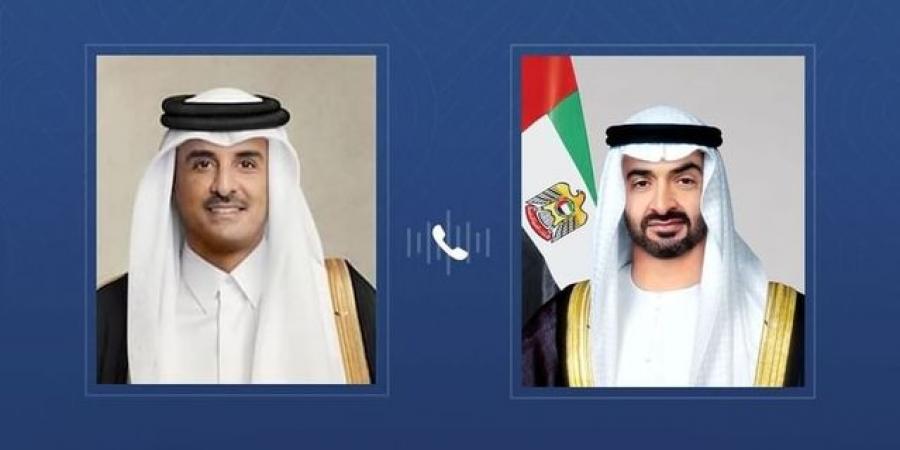 رئيس الإمارات يشدد في اتصال هاتفي مع أمير قطر على دعم كافة إجراءات الدوحة لحماية سيادتها وأمنها - هرم مصر