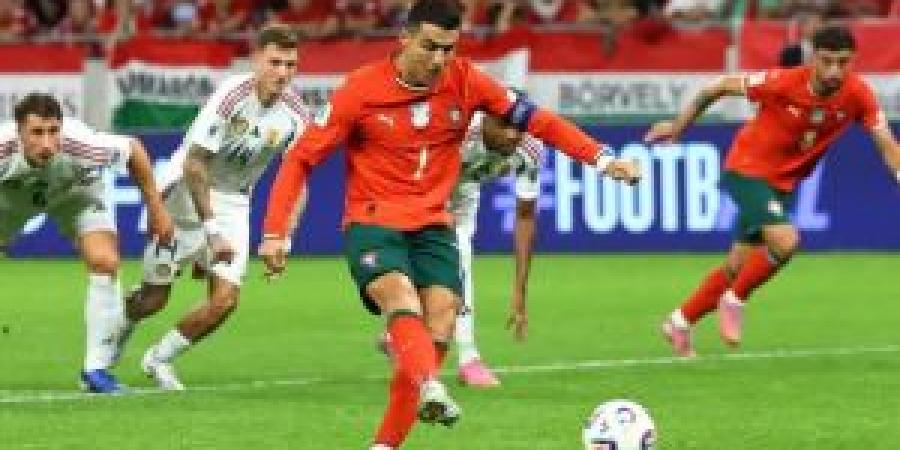رونالدو يعادل رقماً قياسياً تاريخياً أمام المجر - هرم مصر