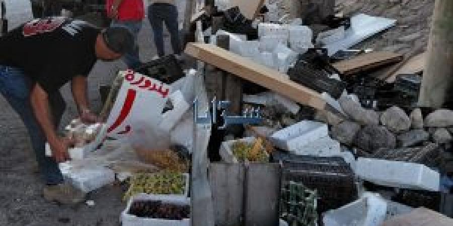 بالفيديو والصور .. بلدية الزرقاء تنفذ حملة لإزالة المعرشات قرب جسر الكلية العسكرية - هرم مصر