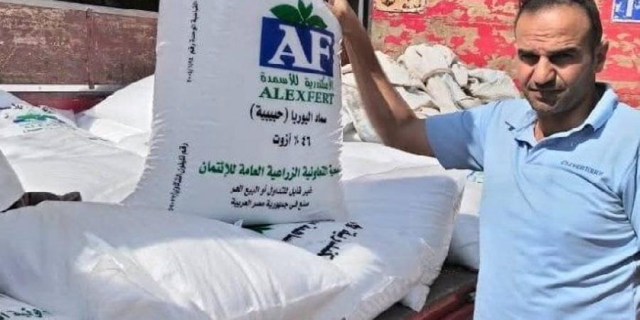 ضبط سيارتين محملتين بـ 3 أطنان أسمدة زراعية مُدعمة قبل تهريبها للسوق السوداء بالنوبارية - هرم مصر