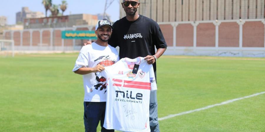 شيكابالا يستقبل قائد منتخب مصر في كأس العالم للأطفال بلا مأوى.. ويشيد بإنجازهم الكبير - هرم مصر