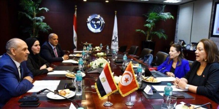 هيئة الاستثمار تبحث مع وفد تونسي آفاق التعاون وتبادل الخبرات بين البلدين - هرم مصر