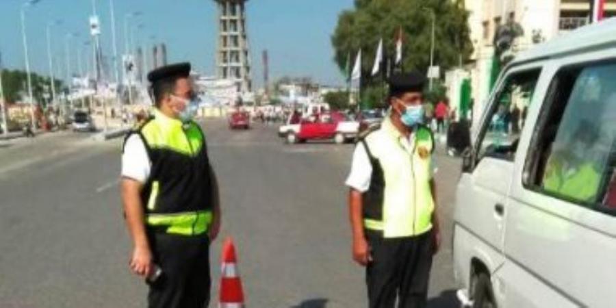 ضبط (124584) مخالفة مرورية متنوعة خلال 24 ساعة - هرم مصر