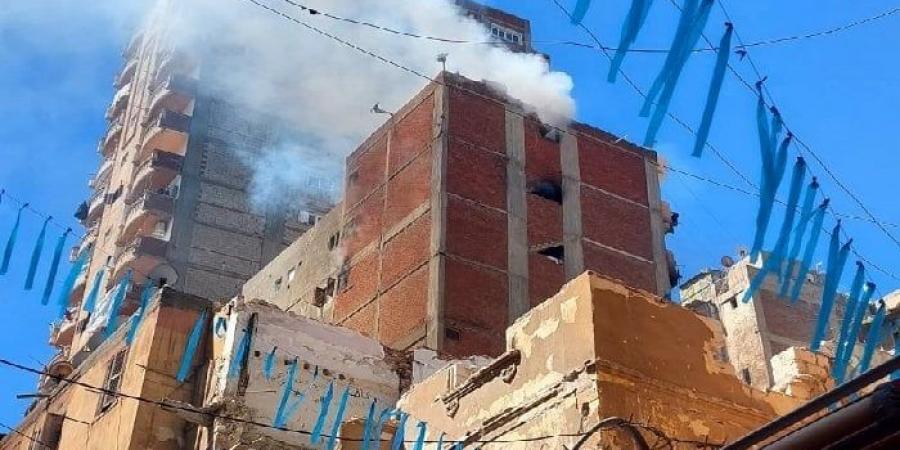السيطرة على حريق هائل داخل شقة سكنية منطقة بحري بالإسكندرية - هرم مصر