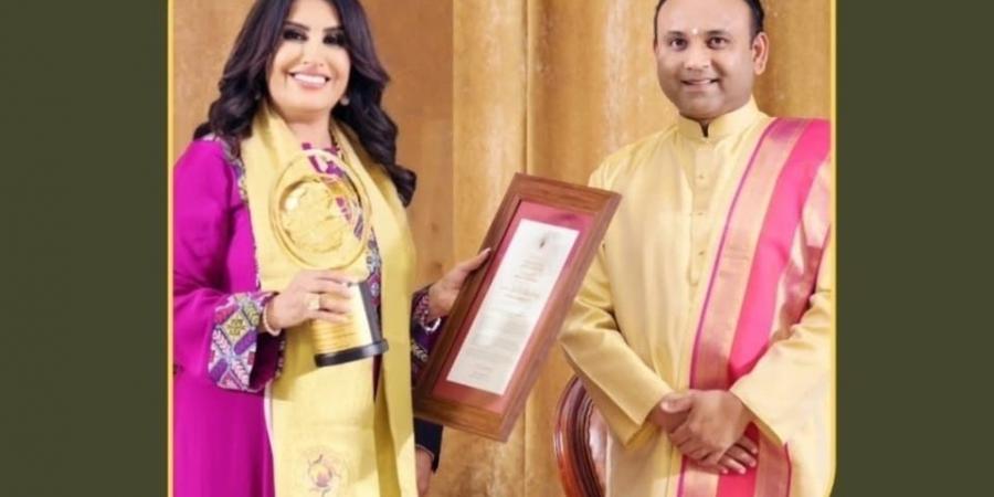 إيمان عكور تحصد "جائزة الإنسانية العالمية 2025" في الهند - هرم مصر