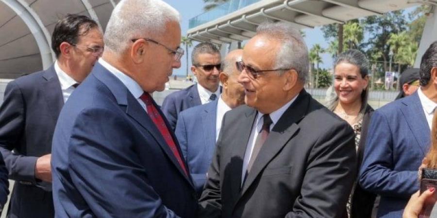 مدير مكتبة الإسكندرية يستقبل رئيس المجلس الشعبي الوطني الجزائري - هرم مصر