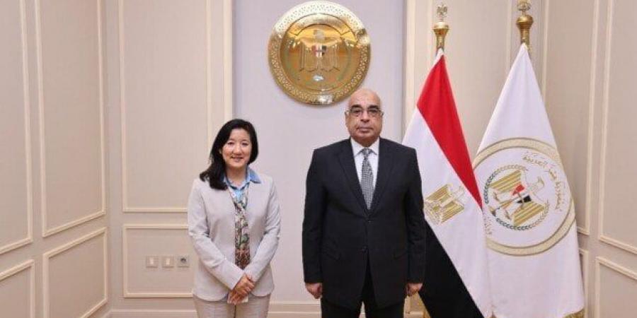 وزير العدل يستقبل الممثلة المقيمة لبرنامج الأمم المتحدة الإنمائي لمتابعة المشروعات المشتركة - هرم مصر