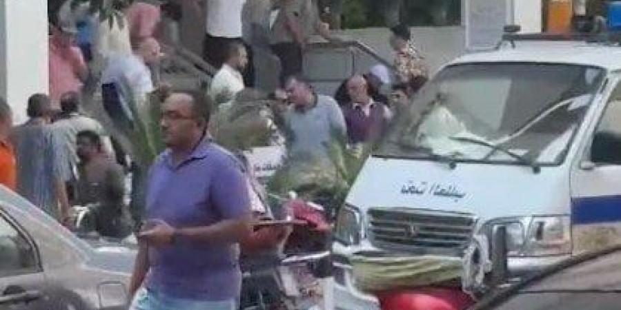تشييع جثمان أرملة الفنان تامر ضيائي من مسجد حسين صدقي - هرم مصر