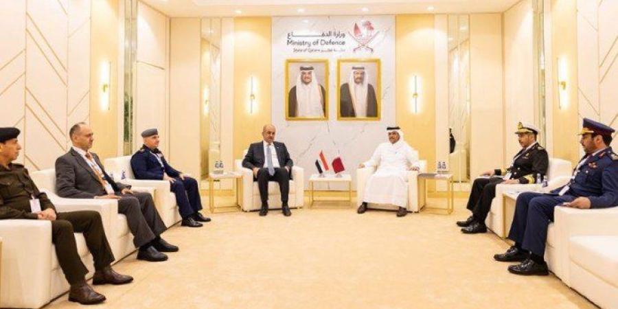نائب رئيس مجلس الوزراء القطري يلتقي وزير الدفاع العراقي - جريدة هرم مصر