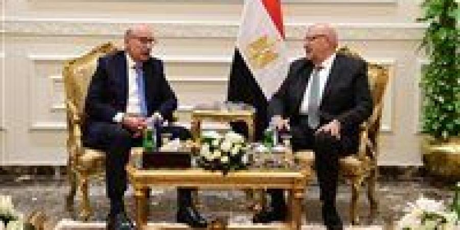 رئيس مجلس النواب يستقبل رئيس مجلس القضاء الأعلى للتهنئة بتوليه منصبه - جريدة هرم مصر