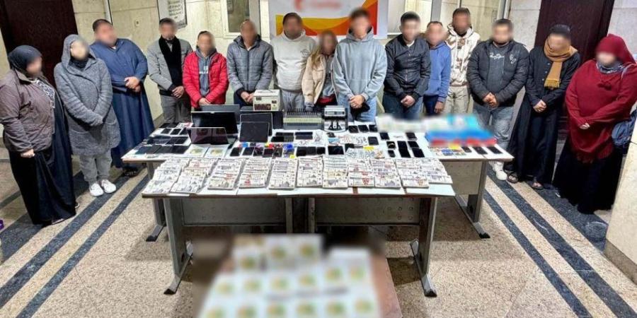 ضبط عناصر تشكيل عصابى دولي للنصب على المواطنين من خلال الاشتراك بمنصة "CANLOP" نظير أرباح مالية - جريدة هرم مصر