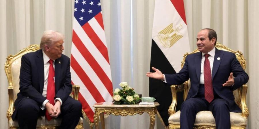 الرئيس السيسى يهنئ ترامب بـ عام ناجح من الإنجازات - جريدة هرم مصر