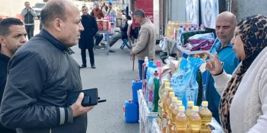 محافظ الجيزة يتابع انتظام تشغيل سوق اليوم الواحد بشارع الصوامع بحي إمبابة - جريدة هرم مصر