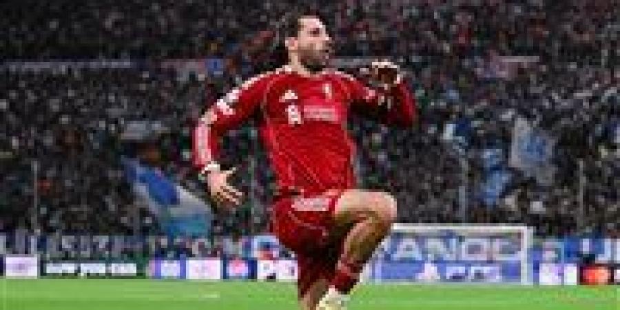 أولمبيك مارسيليا ضد ليفربول.. استمرار تقدم ليفربول على أولمبيك مارسيليا بهدف سوبوسلاي بعد مرور 60 دقيقة - جريدة هرم مصر