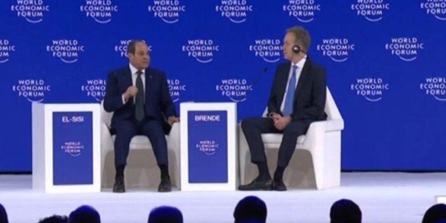 رئيس المنتدى الاقتصادي العالمي يثمّن جهود مصر والرئيس السيسي لترسيخ الاستقرار بالمنطقة - جريدة هرم مصر