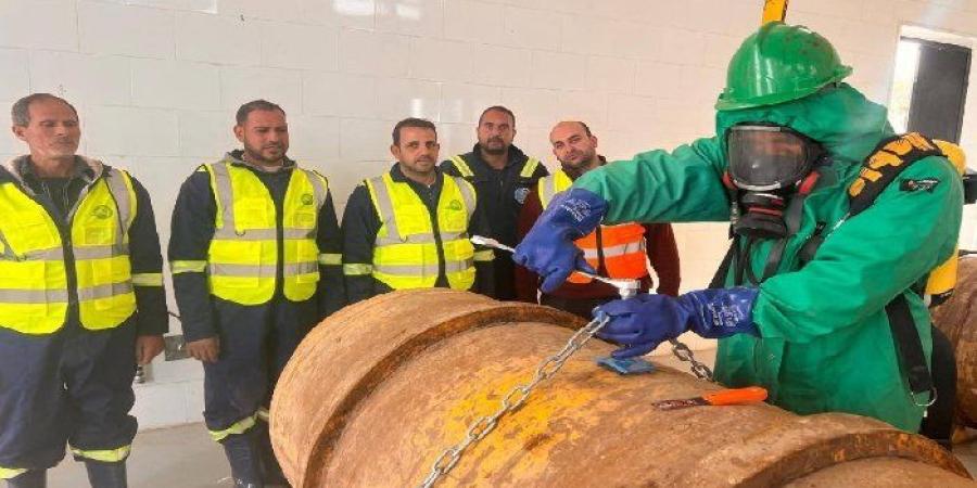 «كلور وحريق ومخاطر تحت السيطرة».. مياه البحيرة تُعزز جاهزية فرقها بتدريب ميداني لمواحهة الطوارئ - جريدة هرم مصر