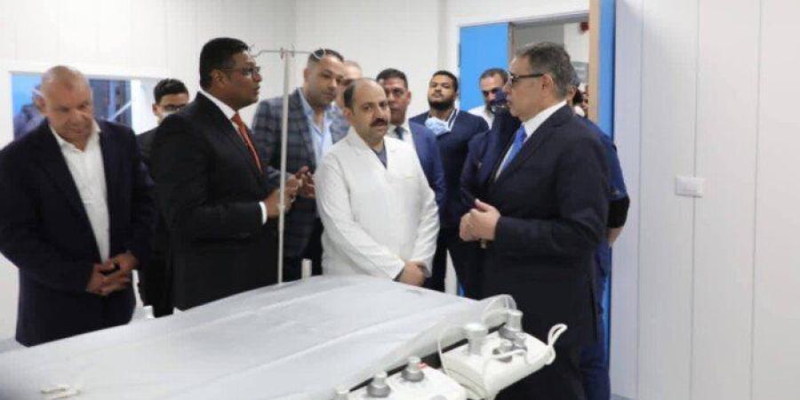 محافظ البحر الأحمر يتفقد مركز القسطرة وجراحات القلب بمستشفى الغردقة العام - جريدة هرم مصر