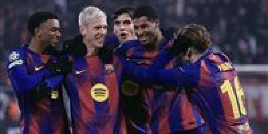 سلافيا براغ ضد برشلونة.. برشلونة يفلت من كمين سلافيا براغ ويفوز (2/4) في دوري أبطال أوروبا - جريدة هرم مصر