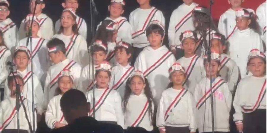 شاهد بالفيديو.. أنغام وأغاني وطنية تزين احتفالات مدرسة نارمر المعادي بذكرى عيد الشرطة - جريدة هرم مصر