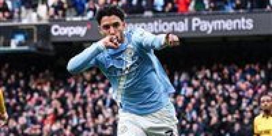 مان سيتي ضد وولفرهامبتون.. عمر مرموش رجل مباراة مانشستر سيتي ضد وولفرهامبتون في الدوري الإنجليزي الممتاز - جريدة هرم مصر