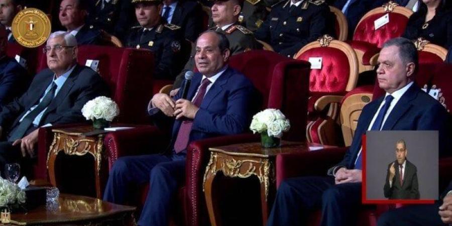 الرئيس السيسي: «دماء الشهداء مراحتش فطيس دول قدموا حياتهم عشان البلد تعيش» - جريدة هرم مصر
