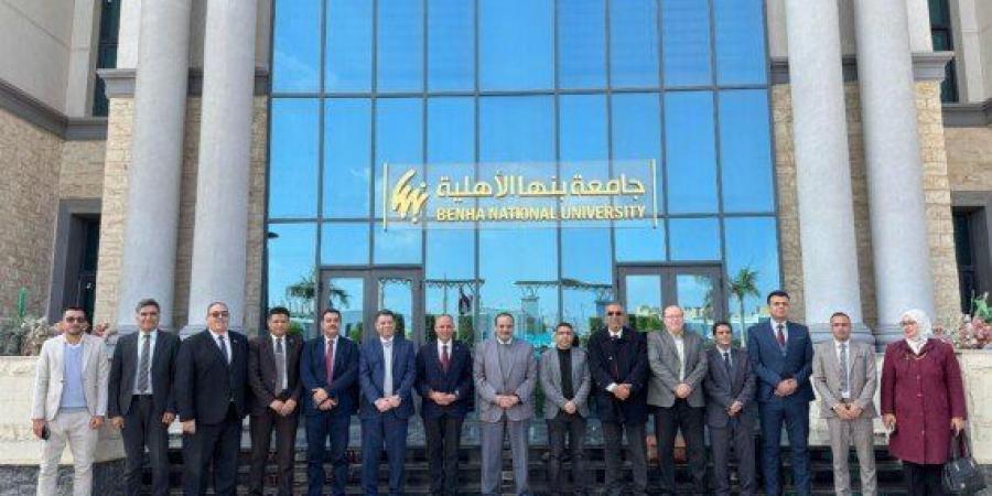 جامعة بنها الأهلية تجتمع بالباحثين بمركز البحوث والتطوير والابتكار للعلوم المتلاقية والتكنولوجيات البازغة (CoSET) - جريدة هرم مصر