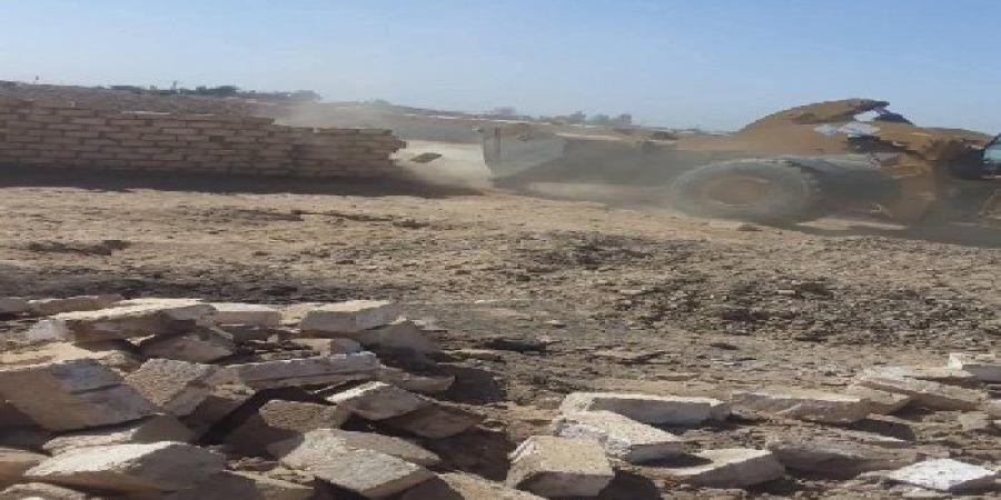 استرداد 135ألف متر أملاك دولة بقرية حجازة جنوب قنا - جريدة هرم مصر